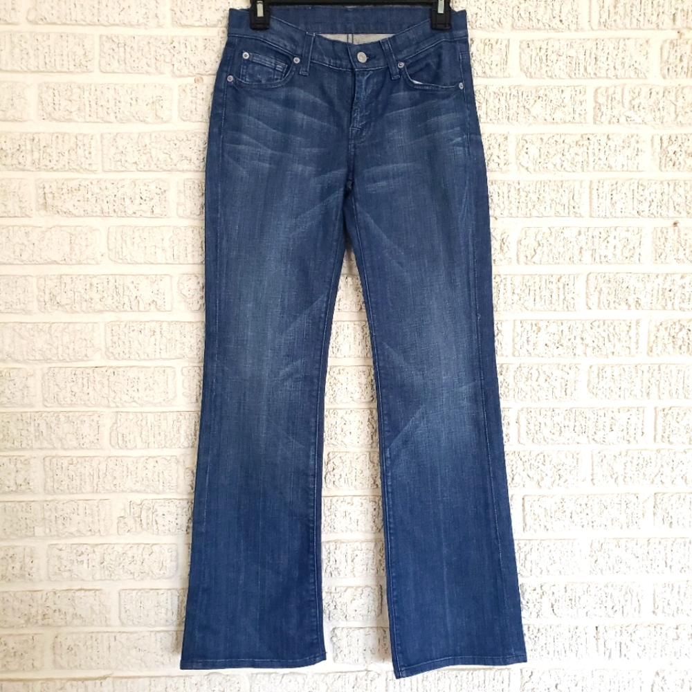 7 For All Mankind Dojo Flip Flop Flare Jeans